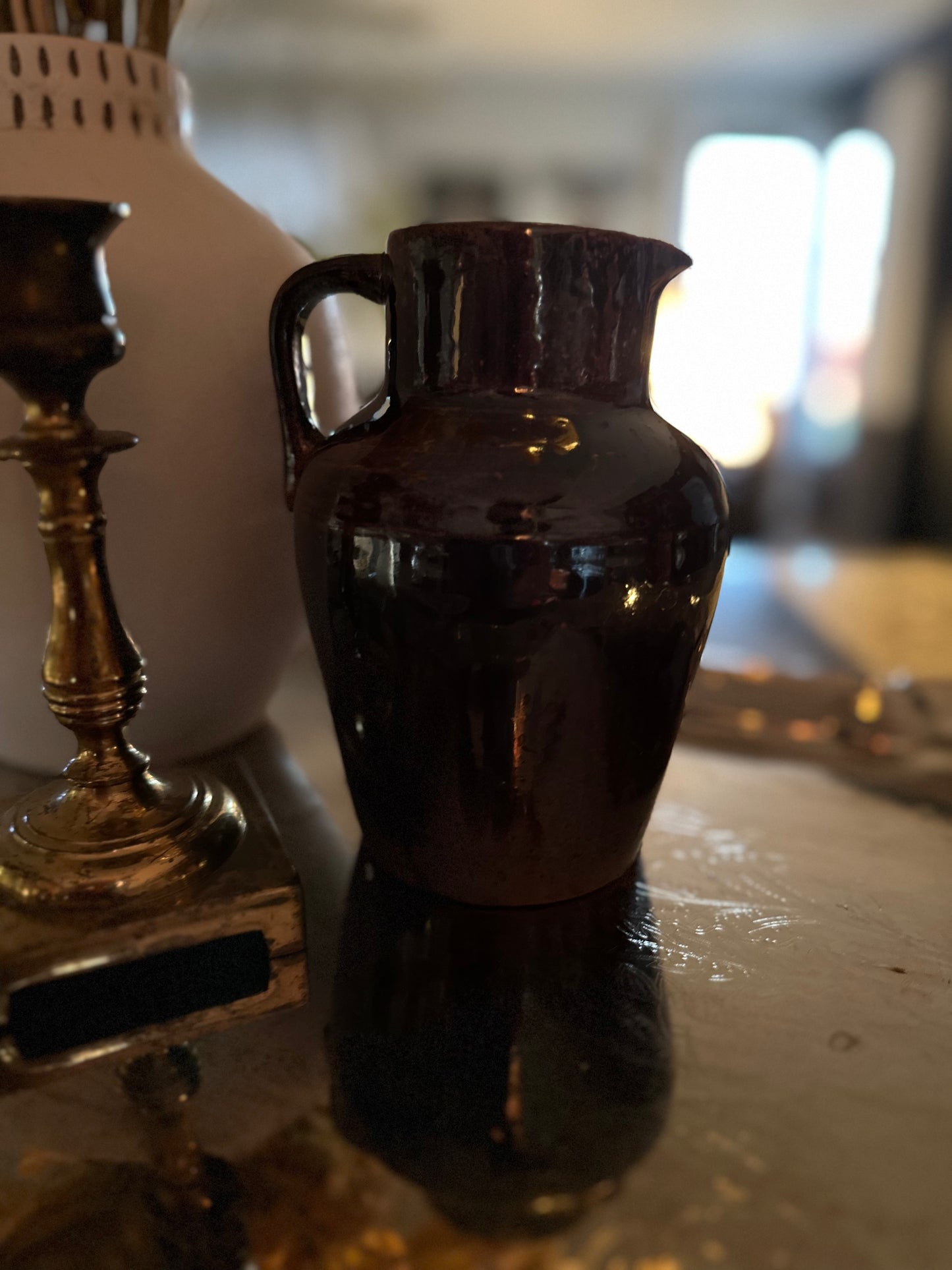 Vintage Brass Candleholder