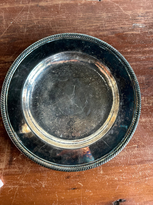 Vintage Silver Plated Tray