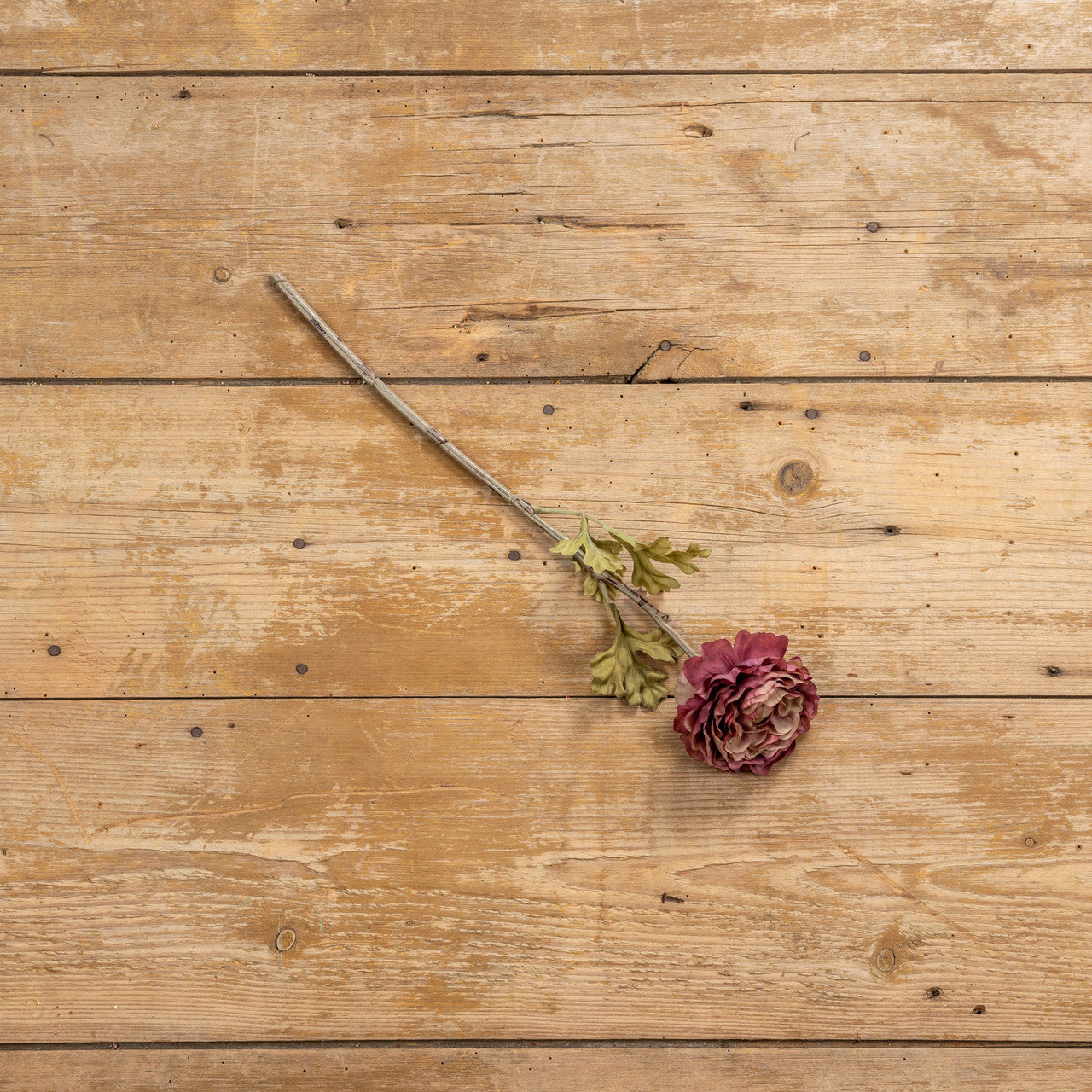 Sage Purple Peony Spray