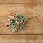 White & Red Heather Bush