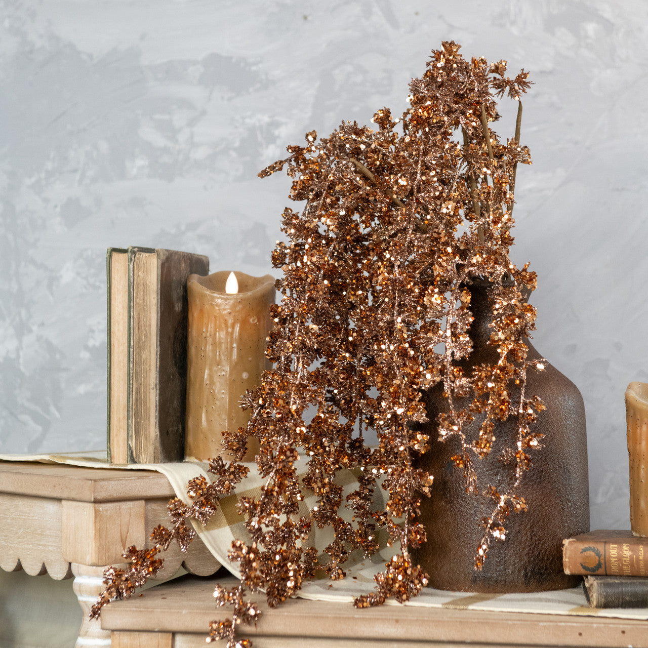 Bronze Glitter Pick