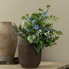 Blue & White Wildflower Pick