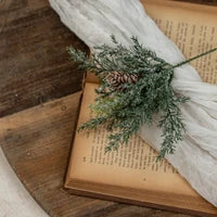 Glittered Prickly Pine Stem