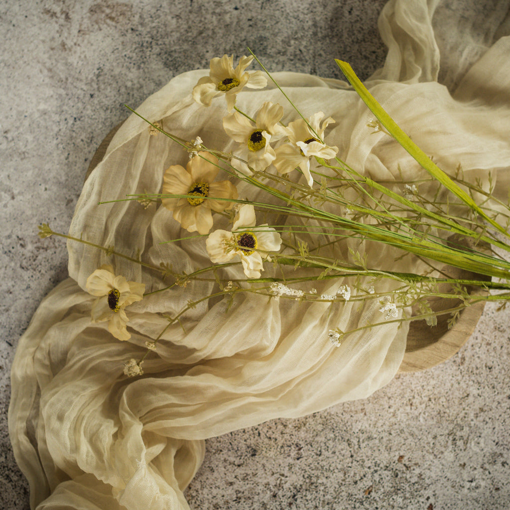 Pale Yellow Wildflowers