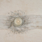 Crystal Candle Ring/Wreath