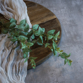 Dusty Green Jasmine Leaf Spray