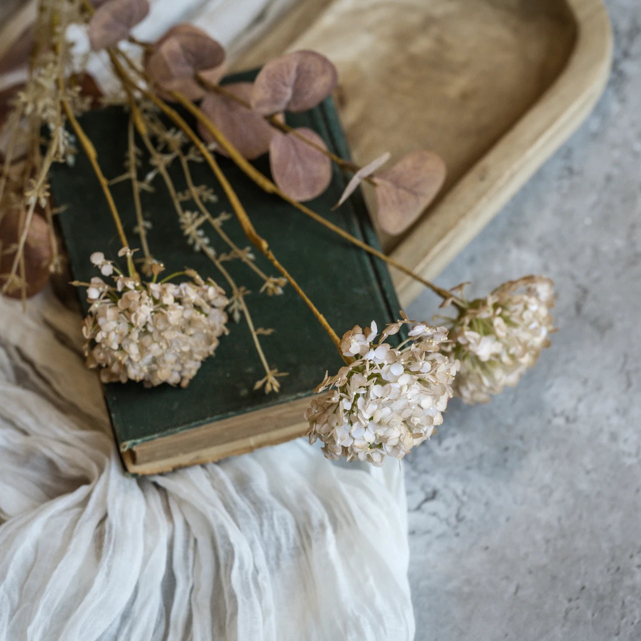 Dusty Cream Wildflower Spray