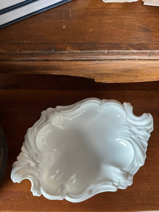 Vintage White Bowl