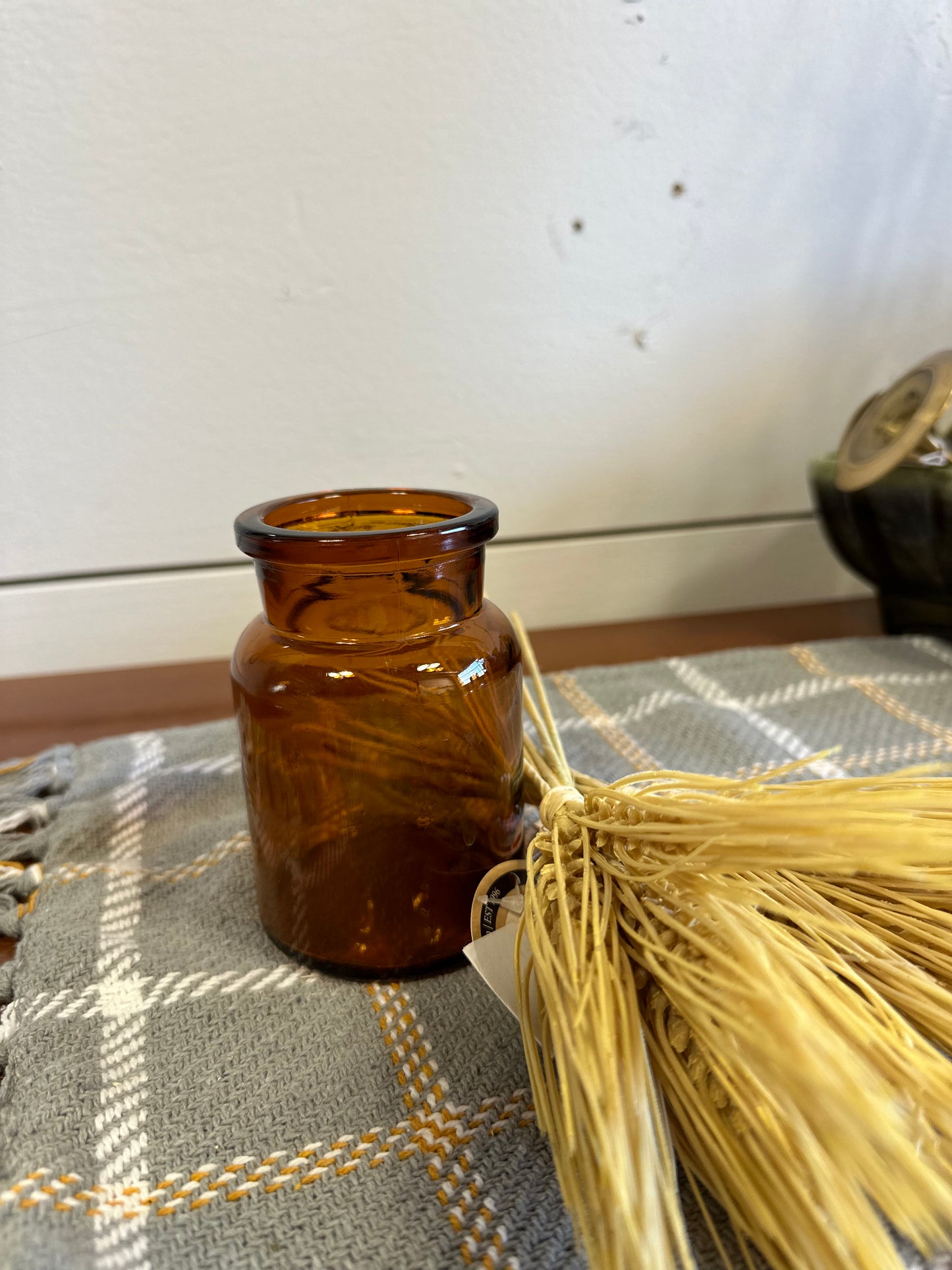 Vintage Small Brown Apothecary Bottle