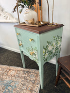 Painted Sewing Cabinet