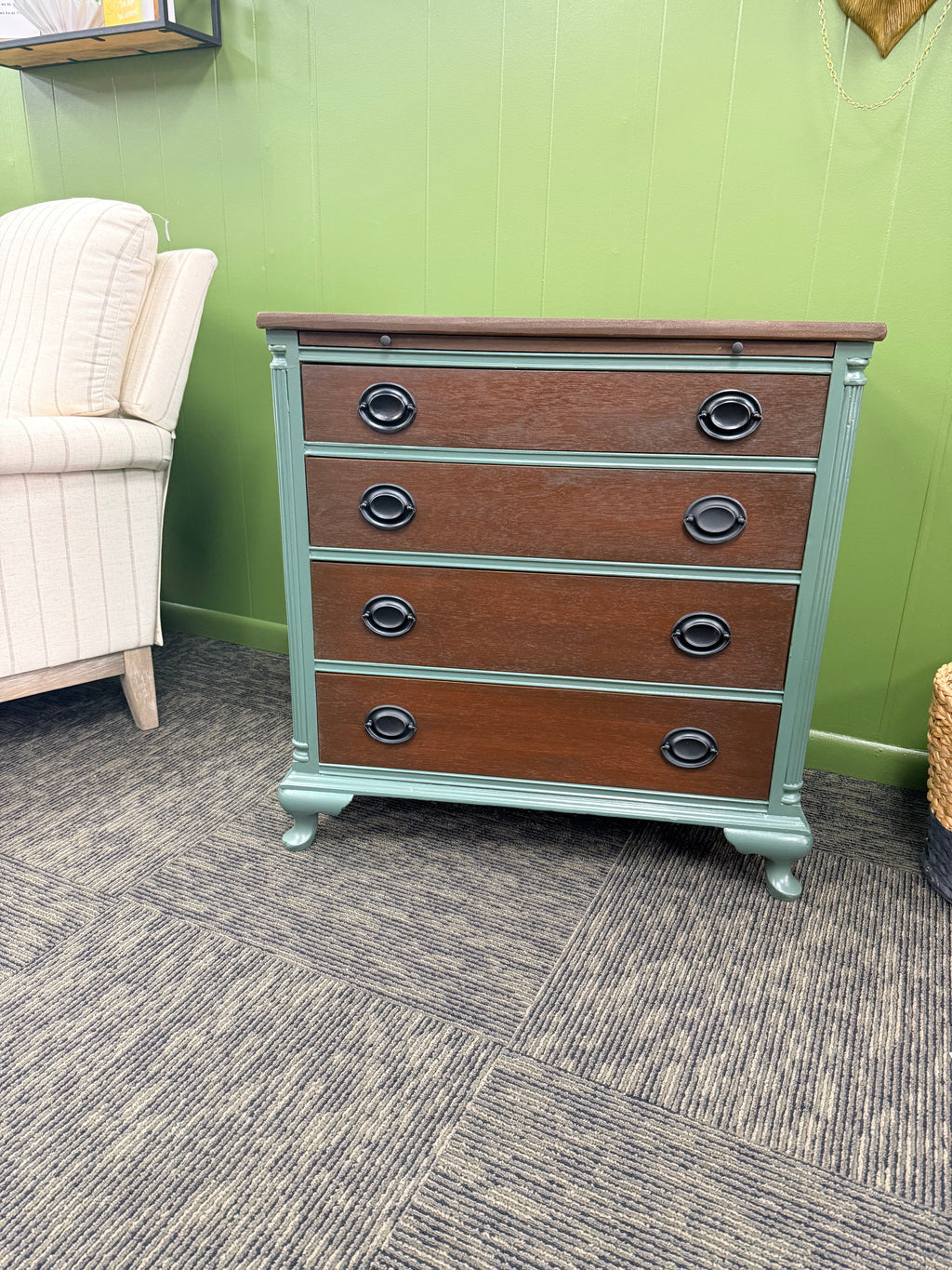Green Butler’s Dresser