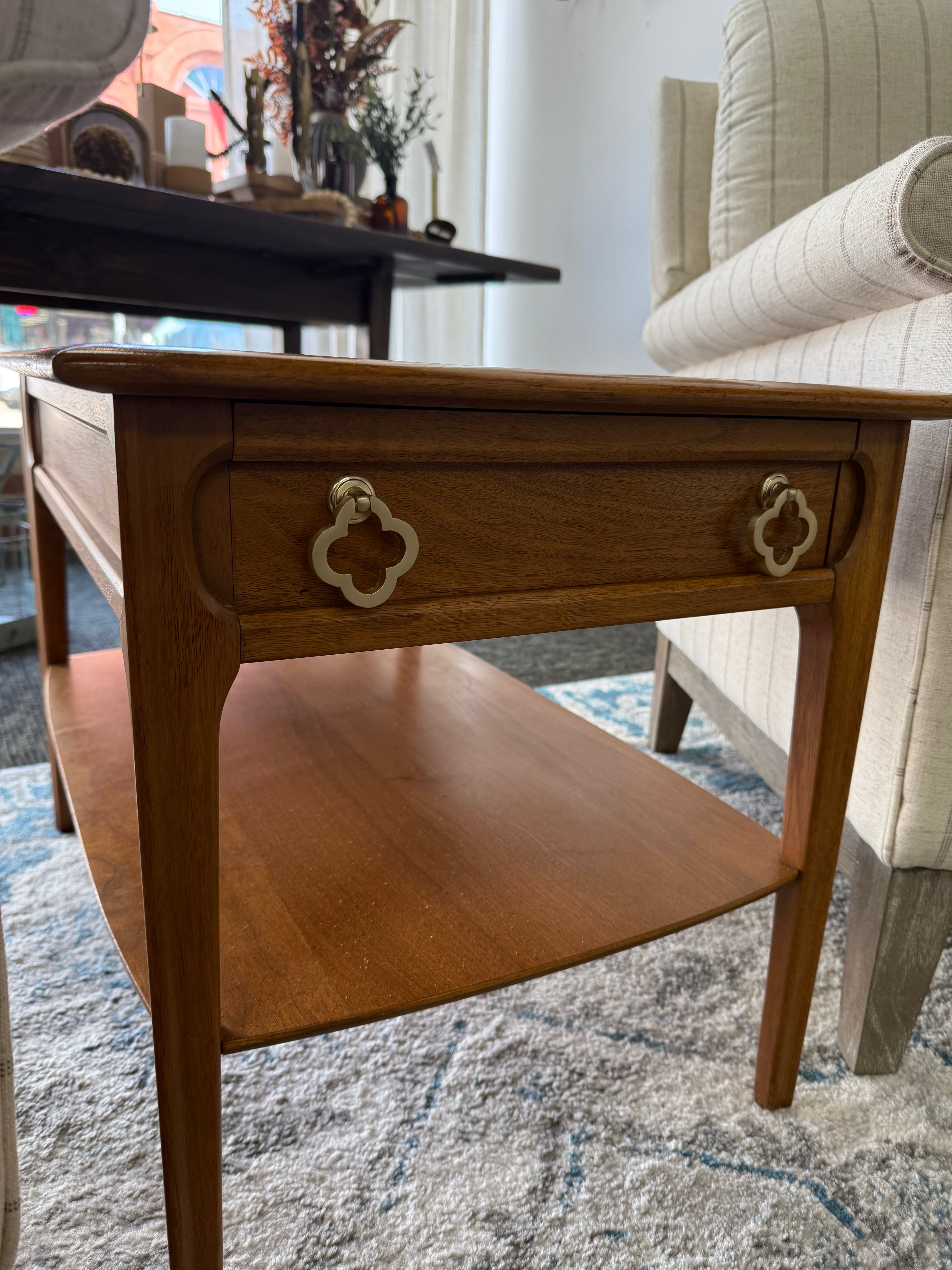 Mersman Walnut Side Table
