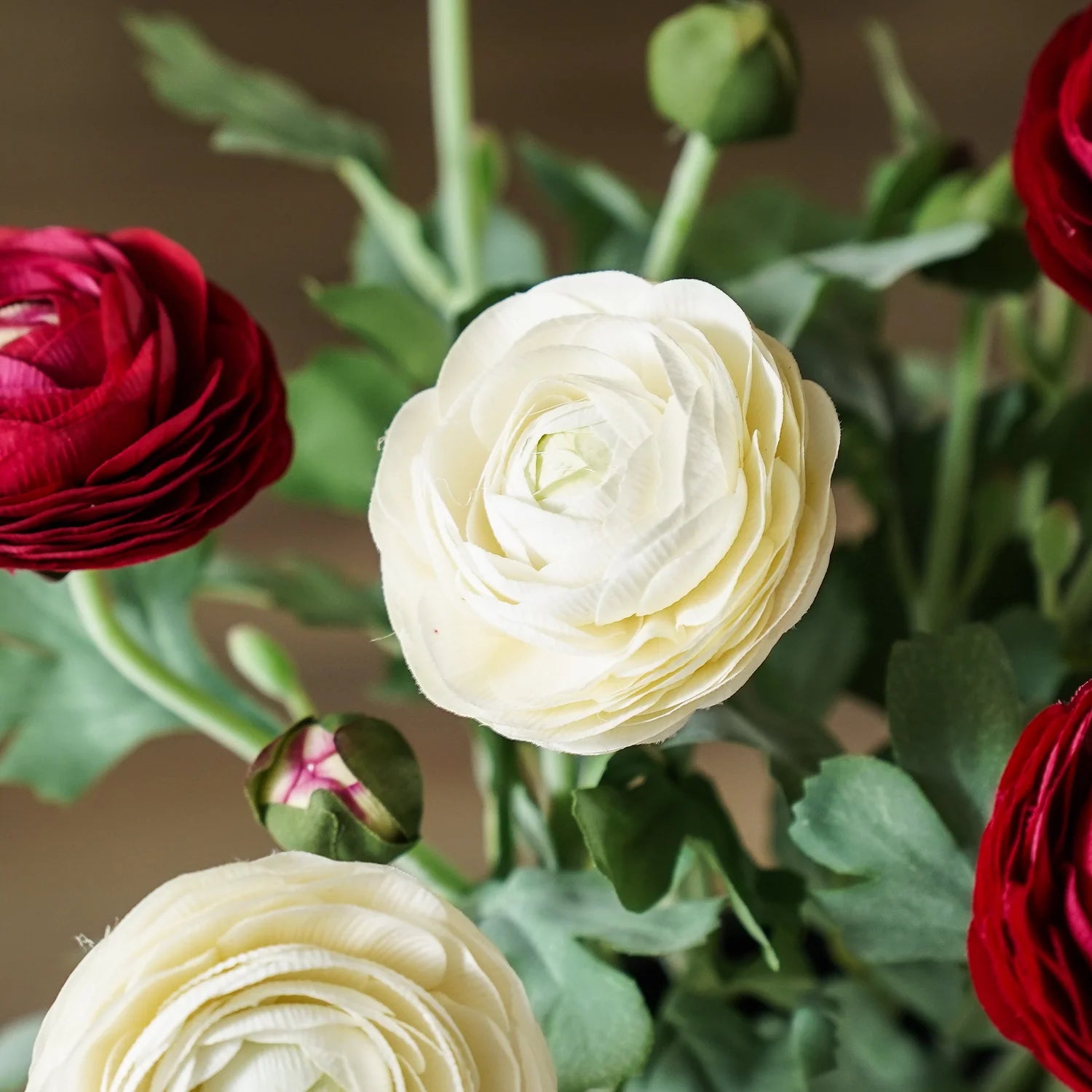 Real Touch Ranunculus Stem