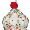 Pink Ice Cream Cone Ornament