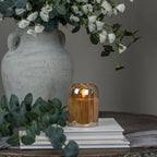 Champagne Flameless Candle