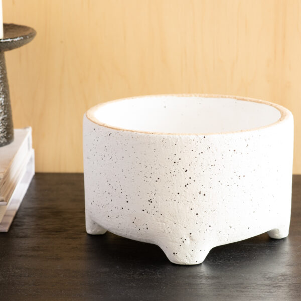 White Speckled Planter