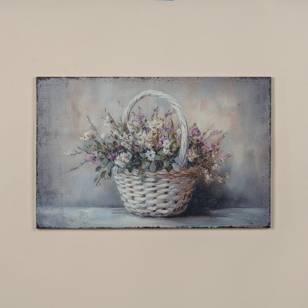 SPRING FLORAL BASKET PRINT