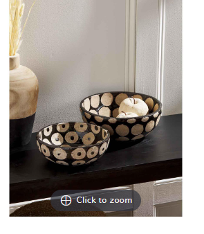 Black Terracotta Bowls