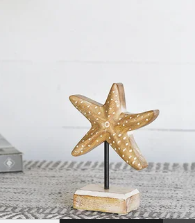 Carved Starfish on a Stand