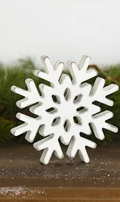 Wood Snow Flake