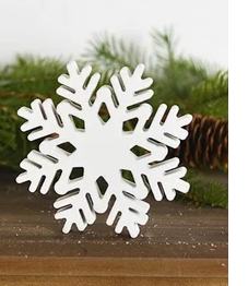 Wood Snow Flake