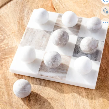 Marble Tic Tac Toe