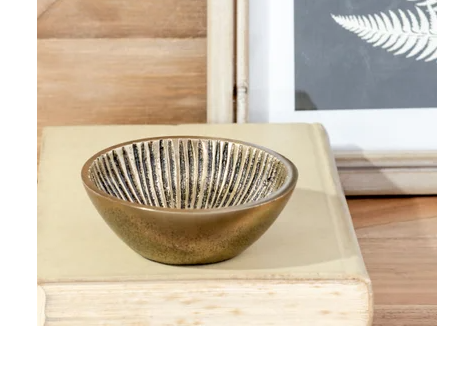 Antique Brass Dish