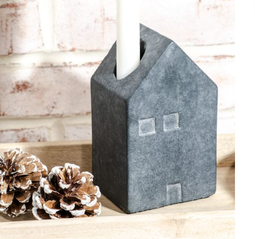 Charcoal Candle Holder