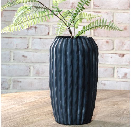 Black Line Vase