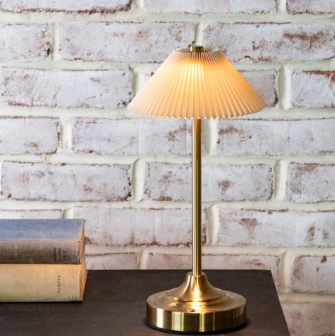 Rechargeable Gold Lamp