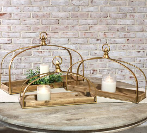 Wood Metal Displayers