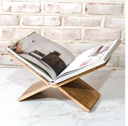 Natural Wood Magazine Holder