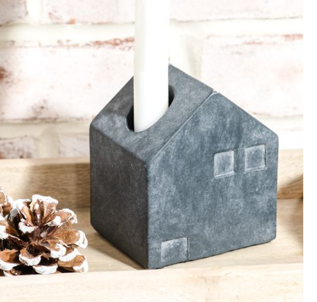 Charcoal Candle Holder