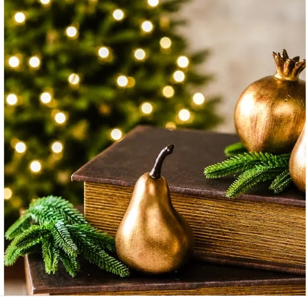 Antique Bronze Pear