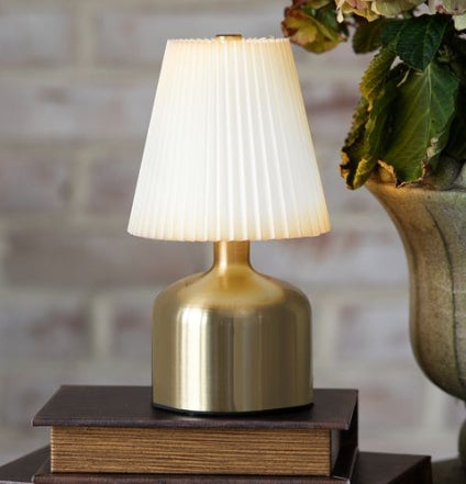 Rechargeable Gold Lamp