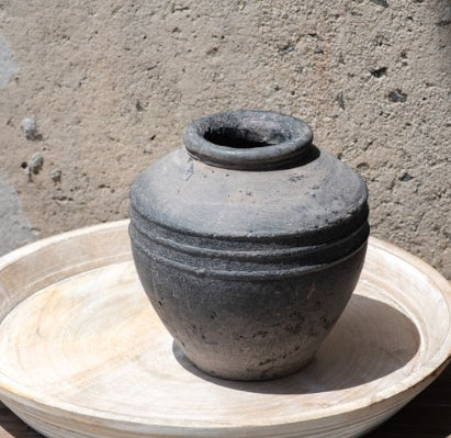 Charcoal Deco Vase