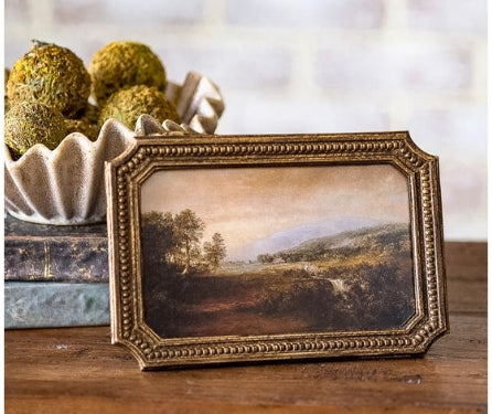 Antique Gold Dot Edge Frame
