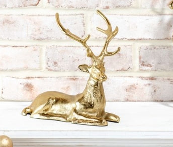 Gold Reindeer