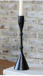 Black bead Candle Holders