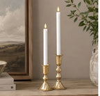 Gold Diamond Candle Holders