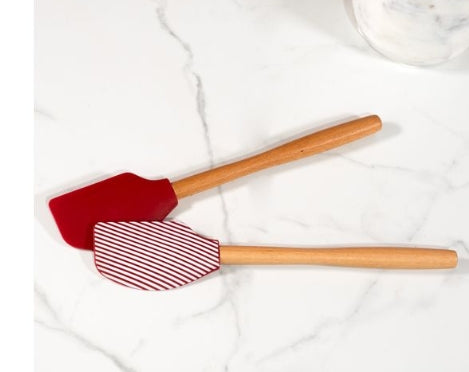 Red and White Spatulas