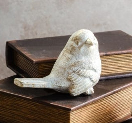 Gold Wash Cement Birds