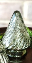 Mini Verdigris Glass Trees