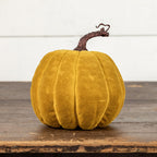 Velvet/Flocked Pumpkins