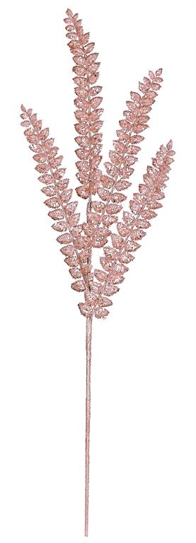 Glitter Button Leaf Fern