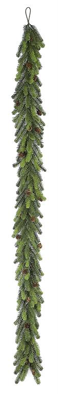 Soft Touch Noble Pine Garland with Pinecones