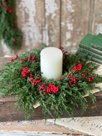 Emerald Falls Wreath