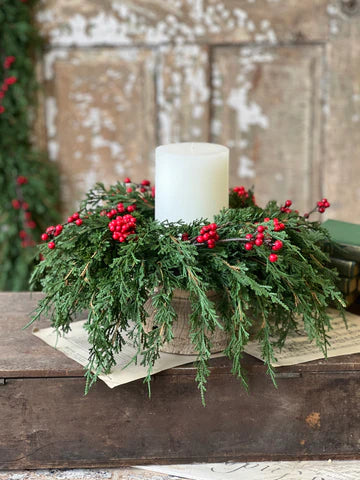 Emerald Falls Wreath