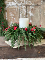 Emerald Falls Wreath