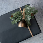 BRONZE MORGAN BELL ORNAMENT